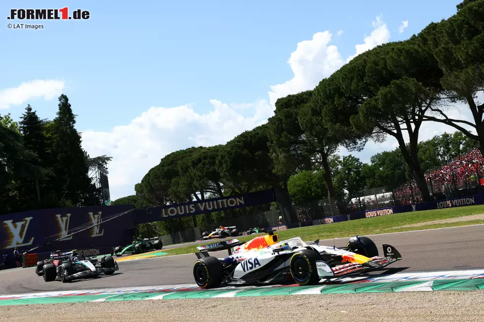 Foto zur News: Andrea Kimi Antonelli und Isack Hadjar (Racing Bulls)