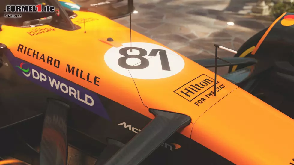 Foto zur News: McLaren MCL39 im Monaco-Sonderdesign
