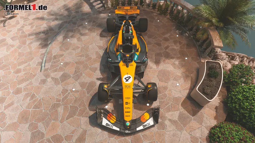 Foto zur News: McLaren MCL39 im Monaco-Sonderdesign