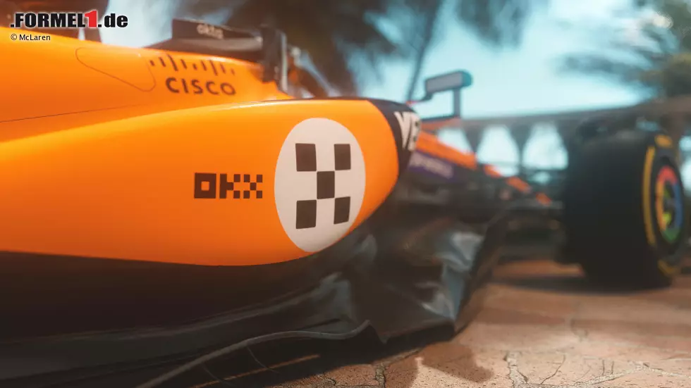 Foto zur News: McLaren MCL39 im Monaco-Sonderdesign