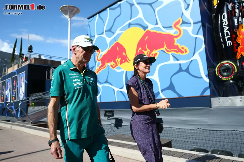 Foto zur News: Adrian Newey (Aston Martin) mit Frau Amanda