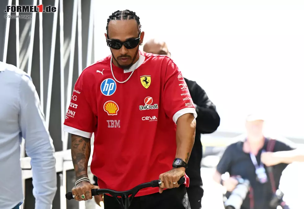 Foto zur News: Lewis Hamilton (Ferrari)