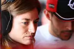 Foto zur News: Laura Müller, Renningenieurin von Esteban Ocon (Haas)