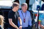 Foto zur News: Max Verstappen (Red Bull) und Jos Verstappen