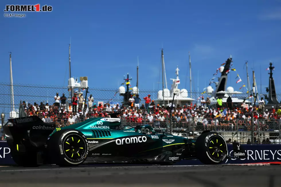Foto zur News: Lance Stroll (Aston Martin)