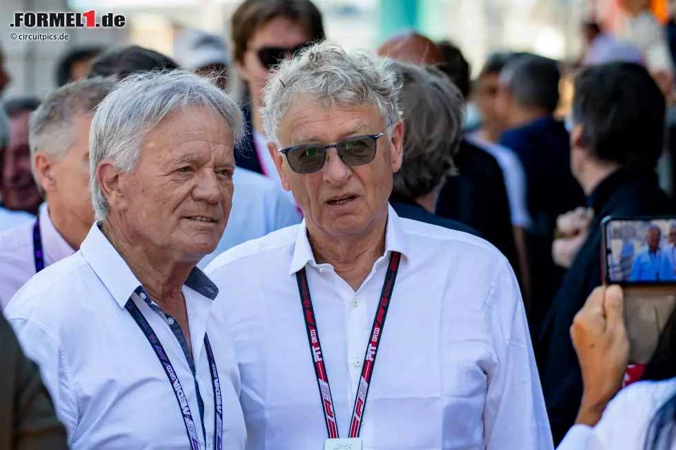 Foto zur News: Marc Surer und Hermann Tilke
