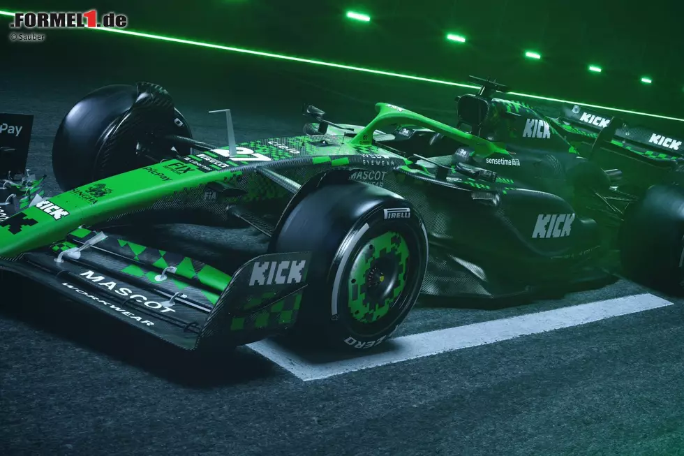 Foto zur News: Das Sonderdesign für den Sauber C45 in Barcelona 2025