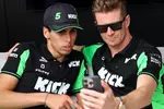 Foto zur News: Nico Hülkenberg (Sauber) und Gabriel Bortoleto (Sauber)