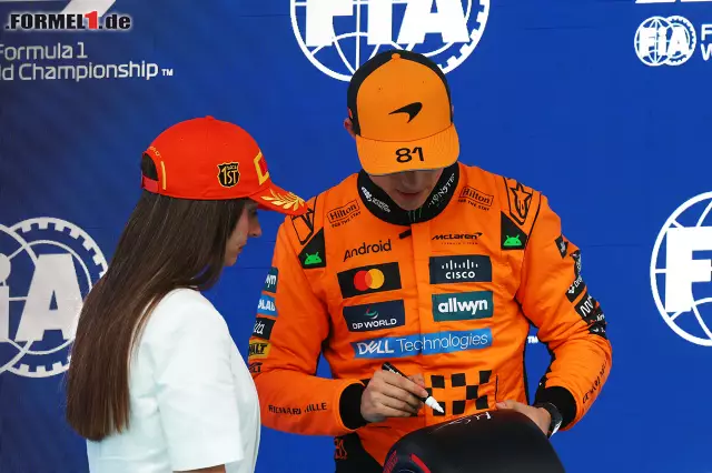 Foto zur News: Marta Garcia und Oscar Piastri (McLaren)