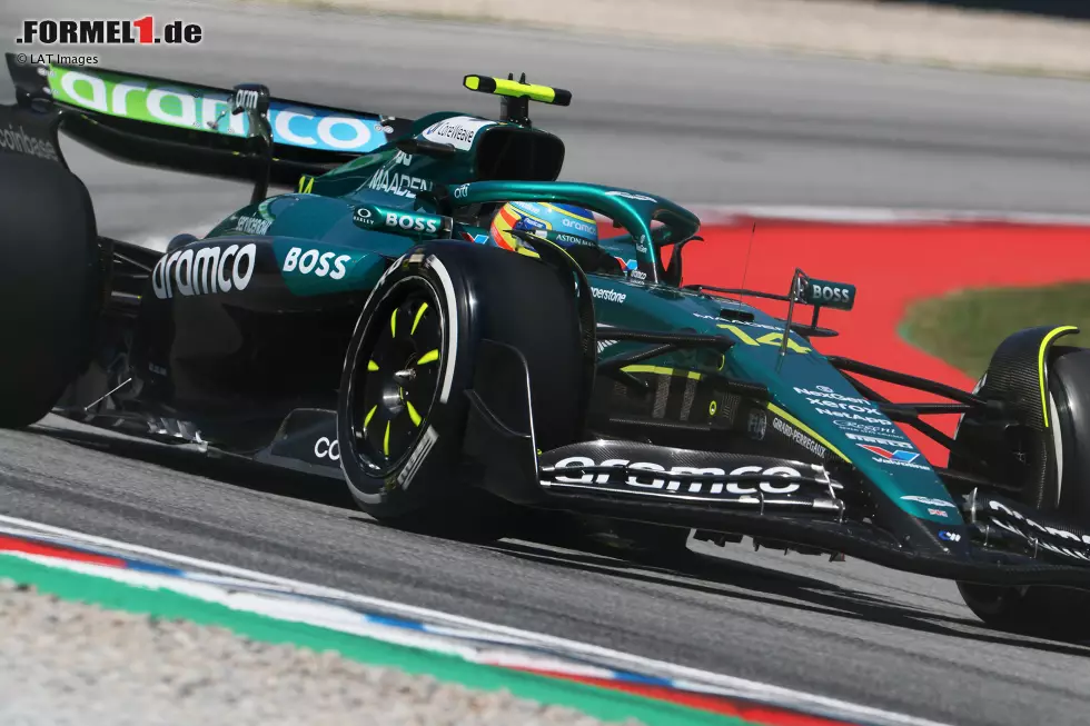 Foto zur News: Fernando Alonso (Aston Martin)