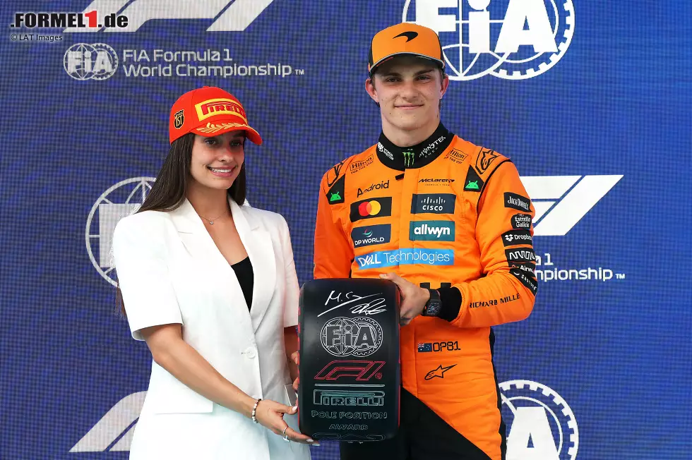 Foto zur News: Marta Garcia und Oscar Piastri (McLaren)