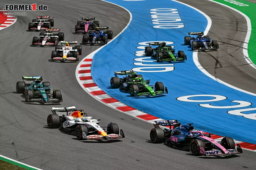 Alexander Albon (Williams), Pierre Gasly (Alpine), Isack Hadjar (Racing Bulls), Fernando Alonso (Aston Martin) und Gabriel Bortoleto (Sauber) Foto zur News: Alexander Albon (Williams), Pierre Gasly (Alpine), Isack Hadjar (Racing Bulls), Fernando Alonso (Aston Martin) und Gabriel Bortoleto (Sauber)