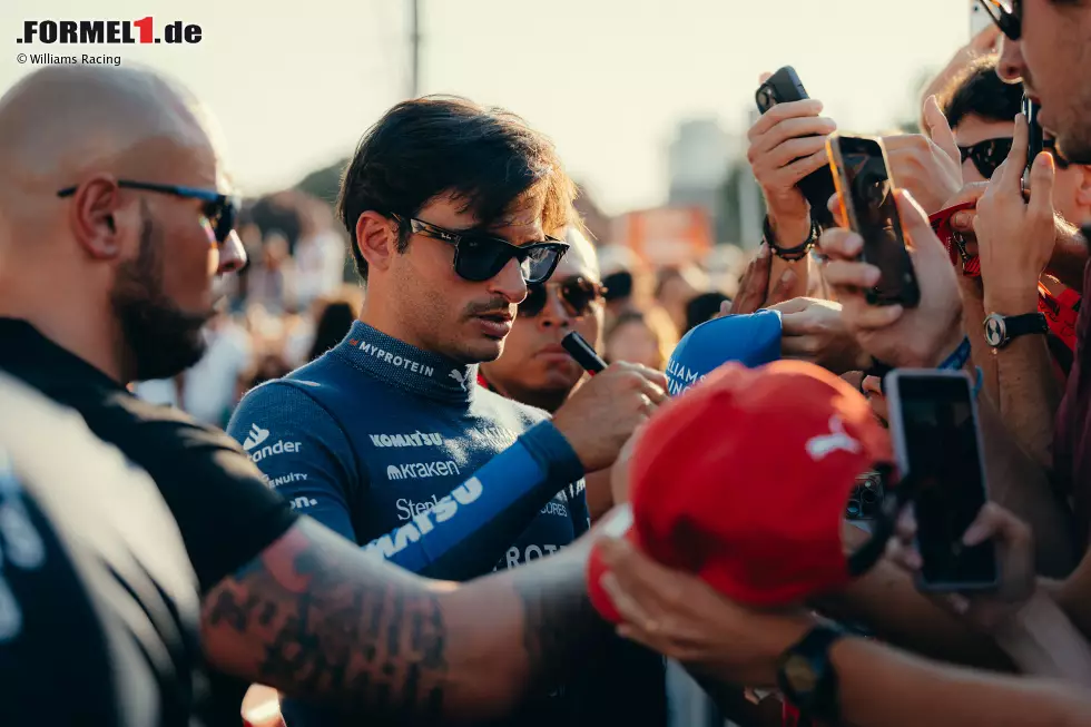 Foto zur News: Carlos Sainz (Williams)