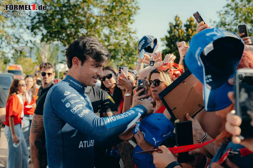 Foto zur News: Carlos Sainz (Williams)