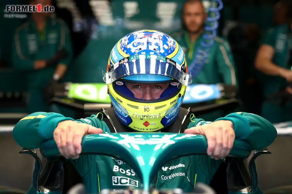 Foto zur News: Fernando Alonso (Aston Martin)