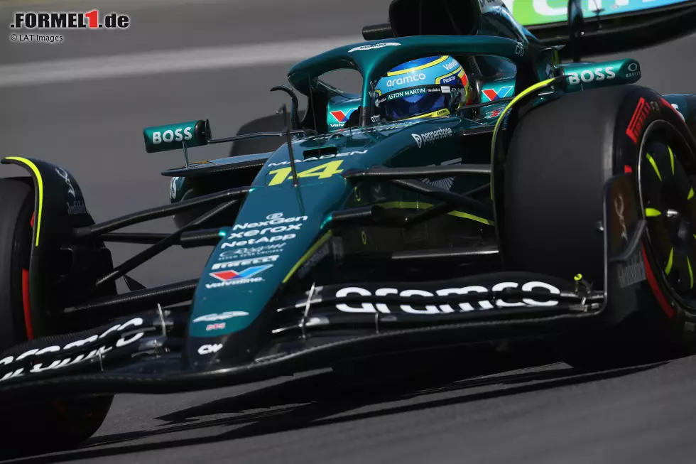 Foto zur News: Fernando Alonso (Aston Martin)