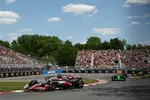 Foto zur News: Esteban Ocon (Haas), Gabriel Bortoleto (Sauber) und Carlos Sainz (Williams)
