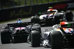 Foto zur News: Pierre Gasly (Alpine) und Isack Hadjar (Racing Bulls)