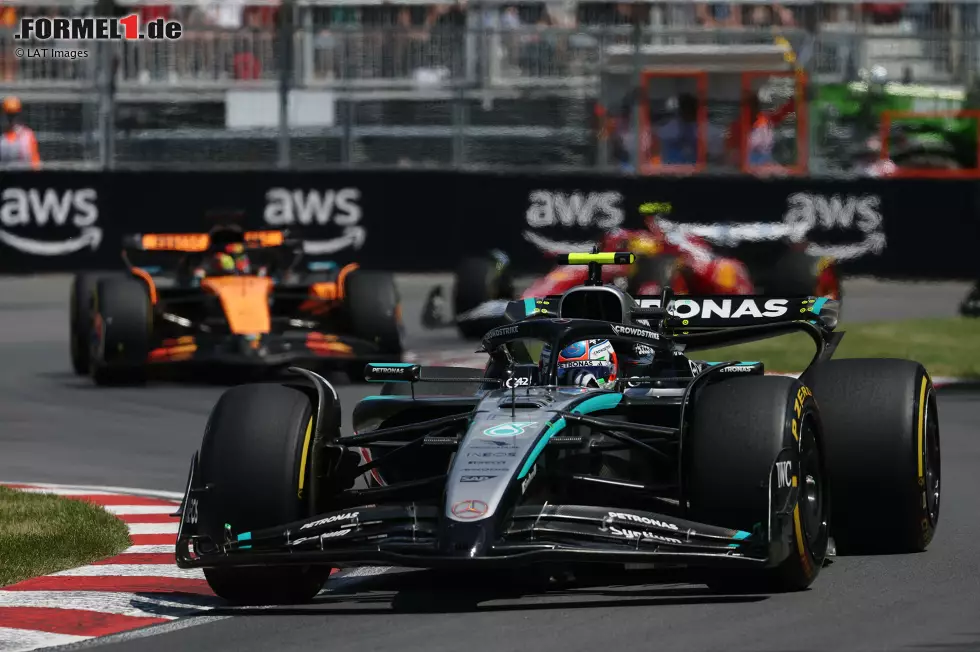 Foto zur News: Andrea Kimi Antonelli und Oscar Piastri (McLaren)