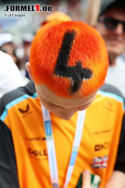 Foto zur News: Fan von Lando Norris (McLaren)