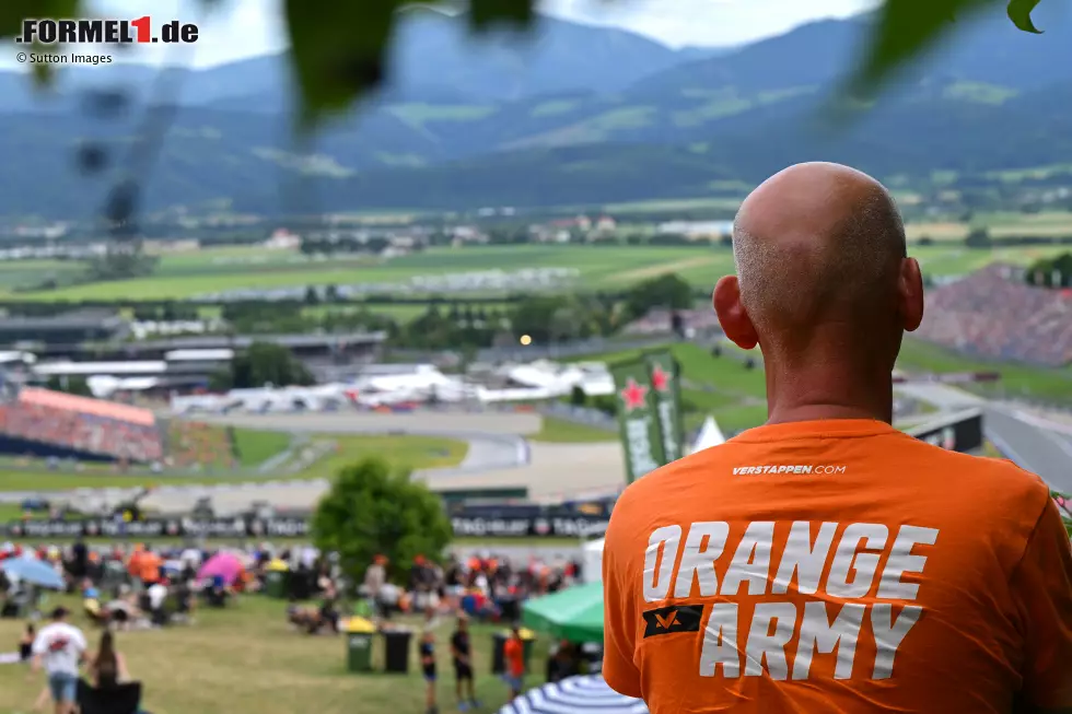 Foto zur News: Fan von Max Verstappen (Red Bull)