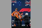Foto zur News: Lando Norris (McLaren) und Bernie Ecclestone