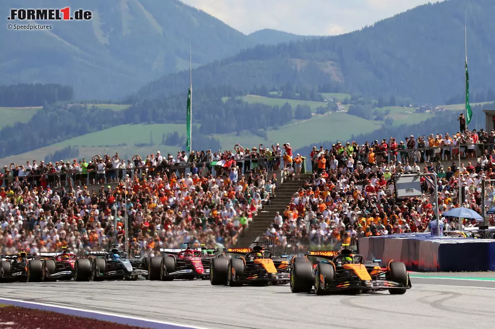 Foto zur News: Startphase in Spielberg