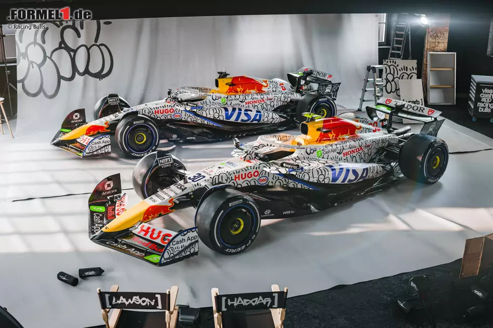 Foto zur News: Das Sonderdesign von Racing Bulls für Silverstone