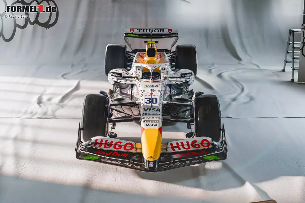 Foto zur News: Das Sonderdesign von Racing Bulls für Silverstone