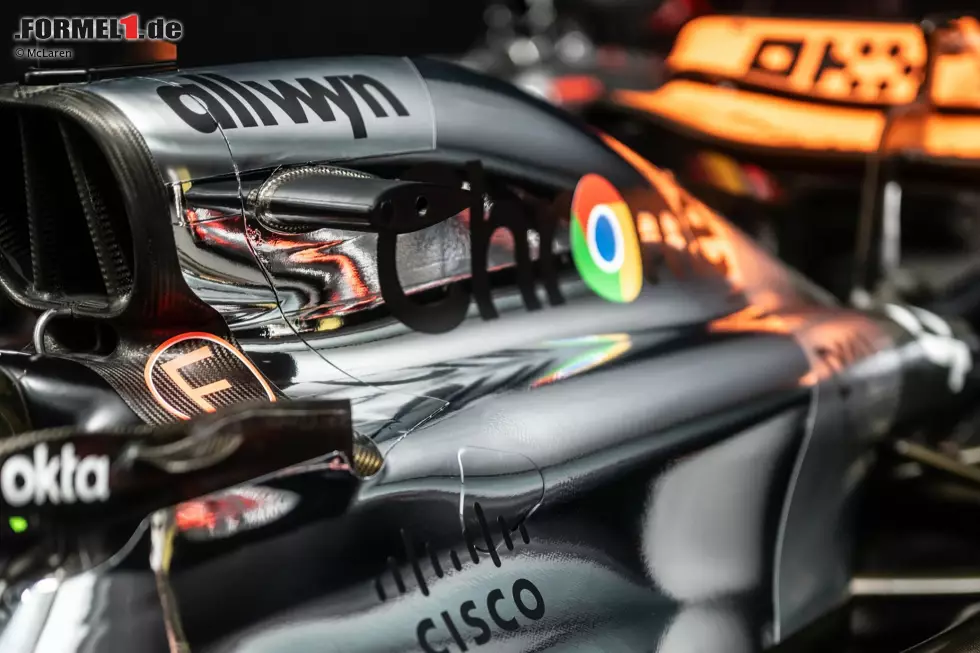 Foto zur News: McLaren-Sonderdesign für Silverstone