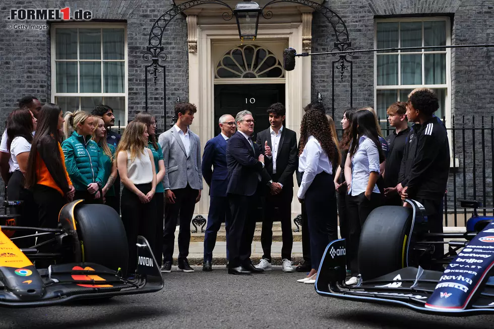 Foto zur News: Besuch in der Downing Street