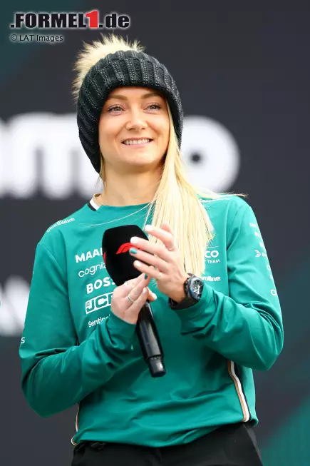 Foto zur News: Jessica Hawkins (Aston Martin)