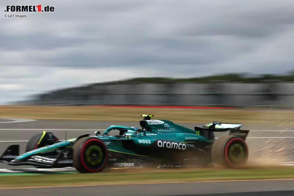 Foto zur News: Fernando Alonso (Aston Martin)