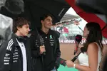 Foto zur News: Andrea Kimi Antonelli und George Russell (Mercedes)