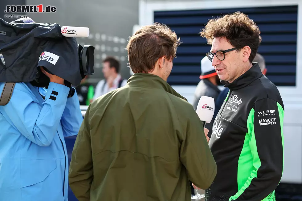 Foto zur News: Mattia Binotto