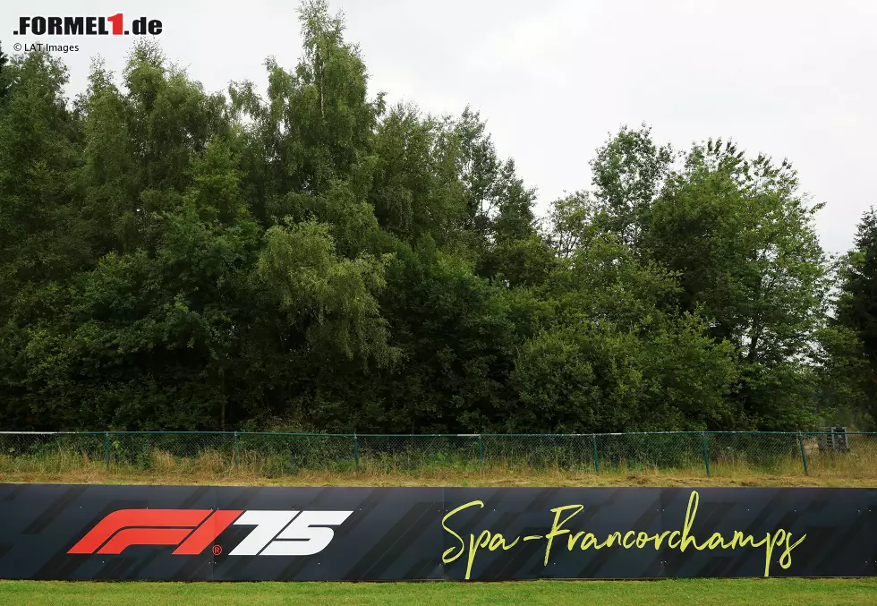 Foto zur News: Blick auf die Formel-1-Strecke in Spa-Francorchamps