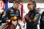 Foto zur News: Max Verstappen (Red Bull) und Teamchef Laurent Mekies (Red Bull)