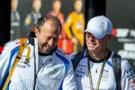 Foto zur News: Peter Bayer und Alan Permane (Racing Bulls)
