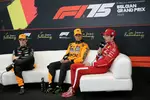 Gallerie: Lando Norris (McLaren), Oscar Piastri (McLaren) und Charles Leclerc (Ferrari)
