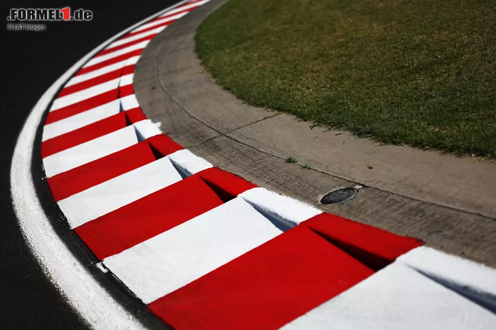 Foto zur News: Randsteine am Hungaroring