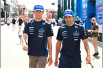 Foto zur News: Alexander Albon (Williams) und Carlos Sainz (Williams)