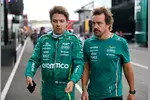 Foto zur News: Felipe Drugovich und Fernando Alonso (Aston Martin)