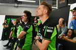 Foto zur News: Mattia Binotto und Nico Hülkenberg (Sauber)