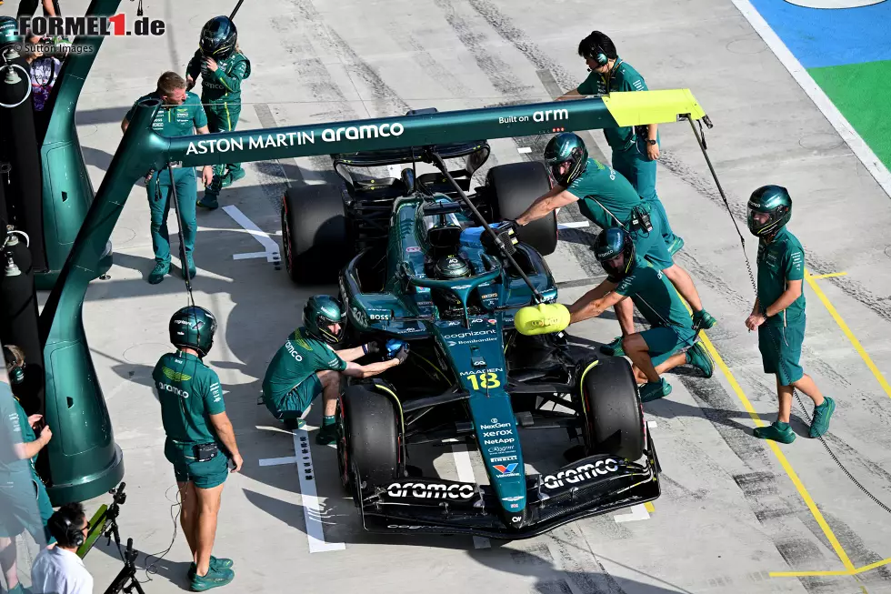 Foto zur News: Lance Stroll (Aston Martin)