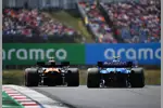 Foto zur News: Lando Norris (McLaren) und Carlos Sainz (Williams)