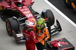 Foto zur News: Charles Leclerc (Ferrari) und Lando Norris (McLaren)