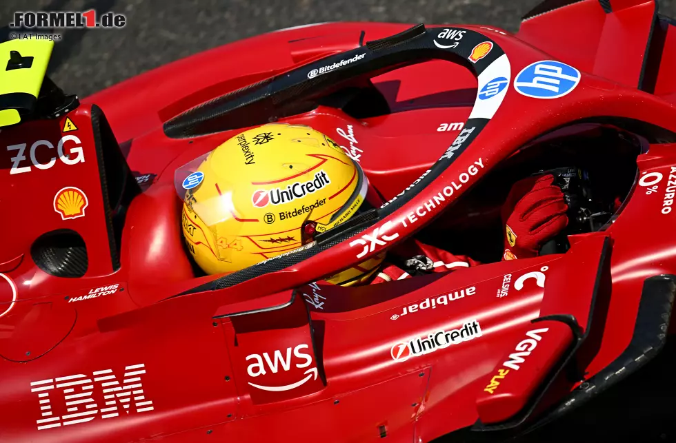 Foto zur News: Lewis Hamilton (Ferrari)