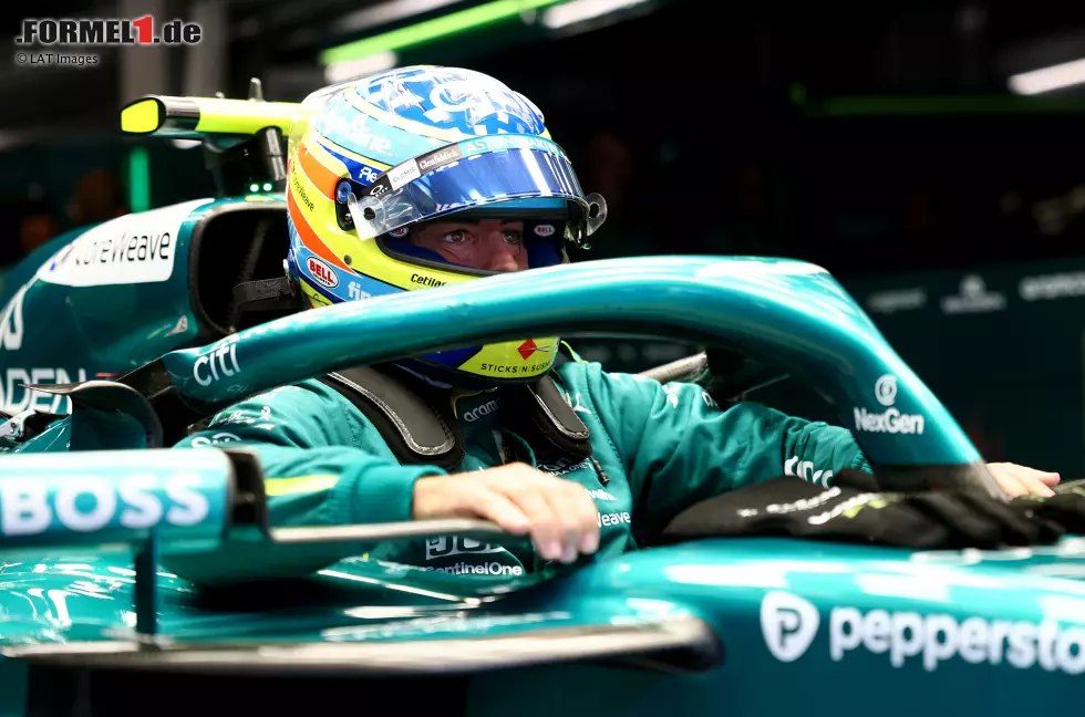 Foto zur News: Fernando Alonso (Aston Martin)