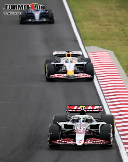 Foto zur News: Oliver Bearman (Haas), Isack Hadjar (Racing Bulls) und Carlos Sainz (Williams)