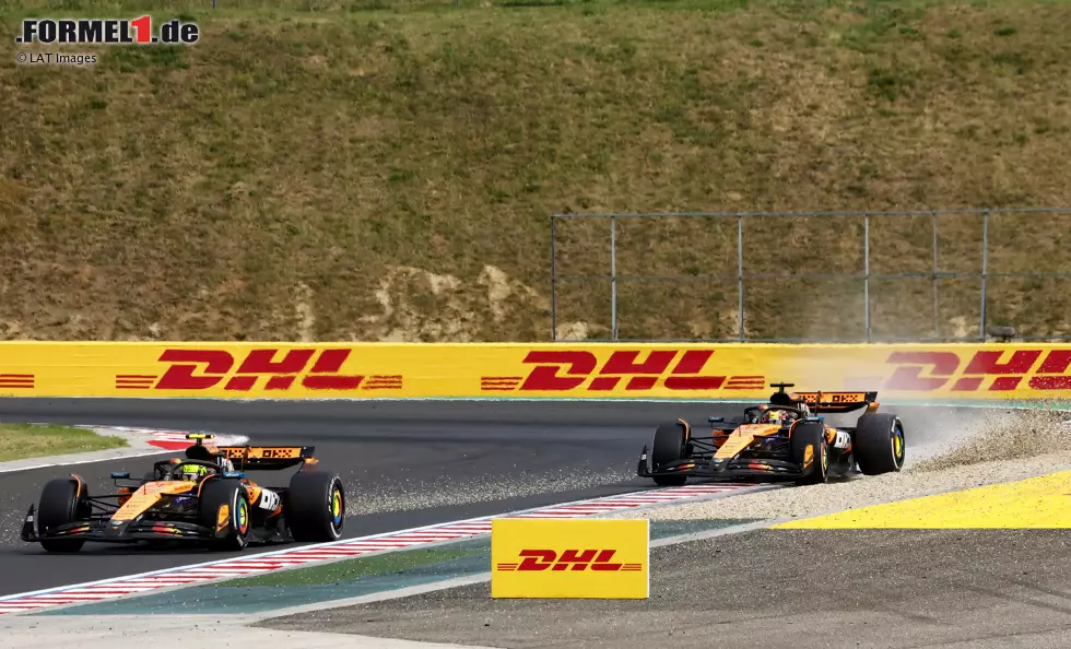 Foto zur News: Lando Norris (McLaren) und Oscar Piastri (McLaren)